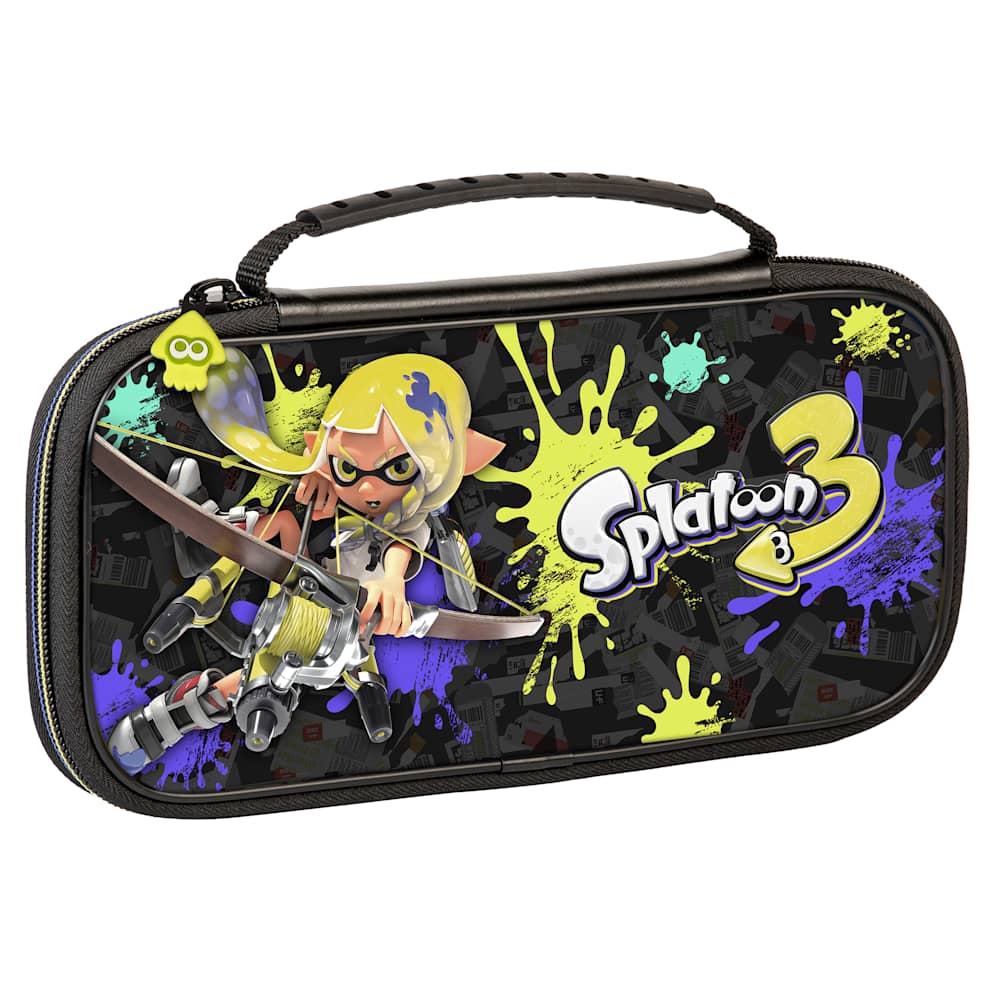 Nintendo Switch Lite + Splatoon 3 + ケース Nintendo Switch Deluxe Travel Case (Splatoon 3) - My