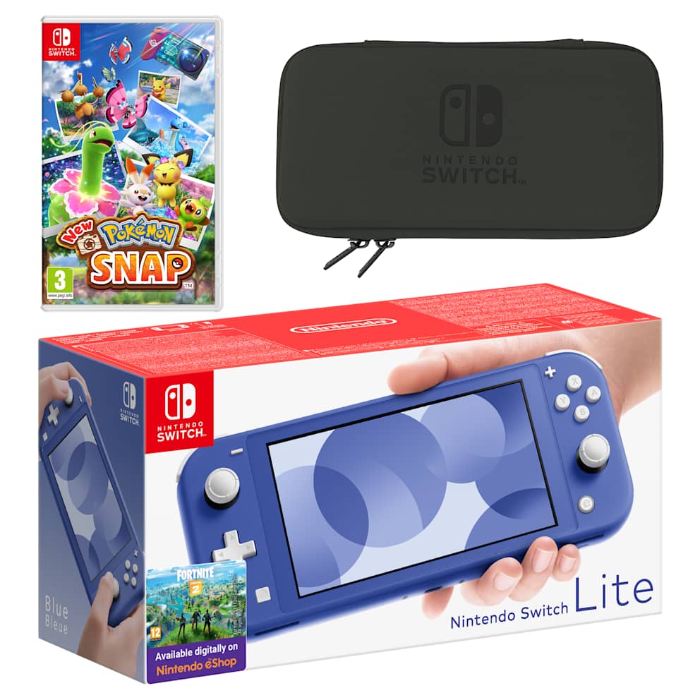 Nintendo Switch Lite (Blue) New Pokémon Snap Pack - My Nintendo Store