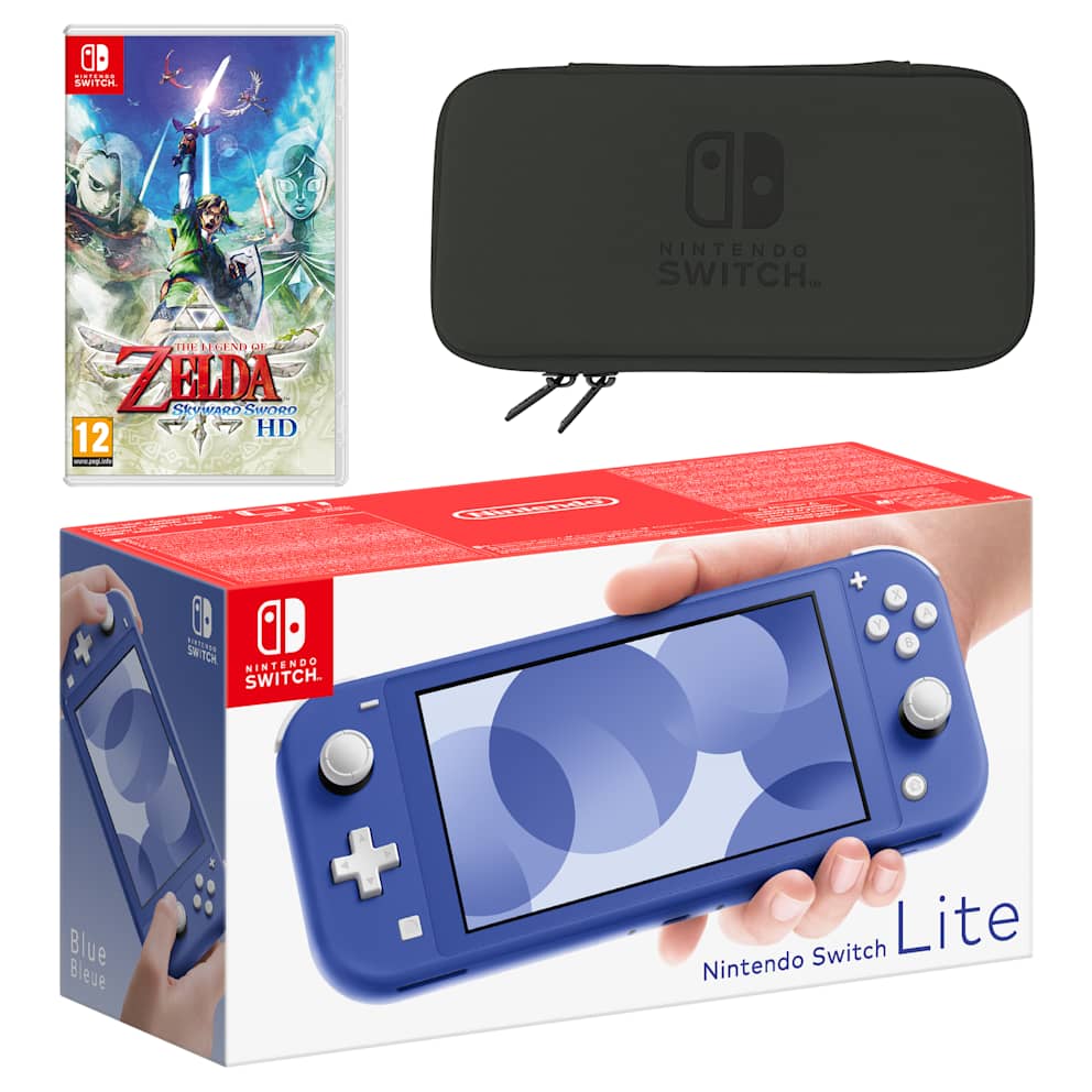 Nintendo Switch Lite (Blue) The Legend of Zelda: Skyward Sword HD