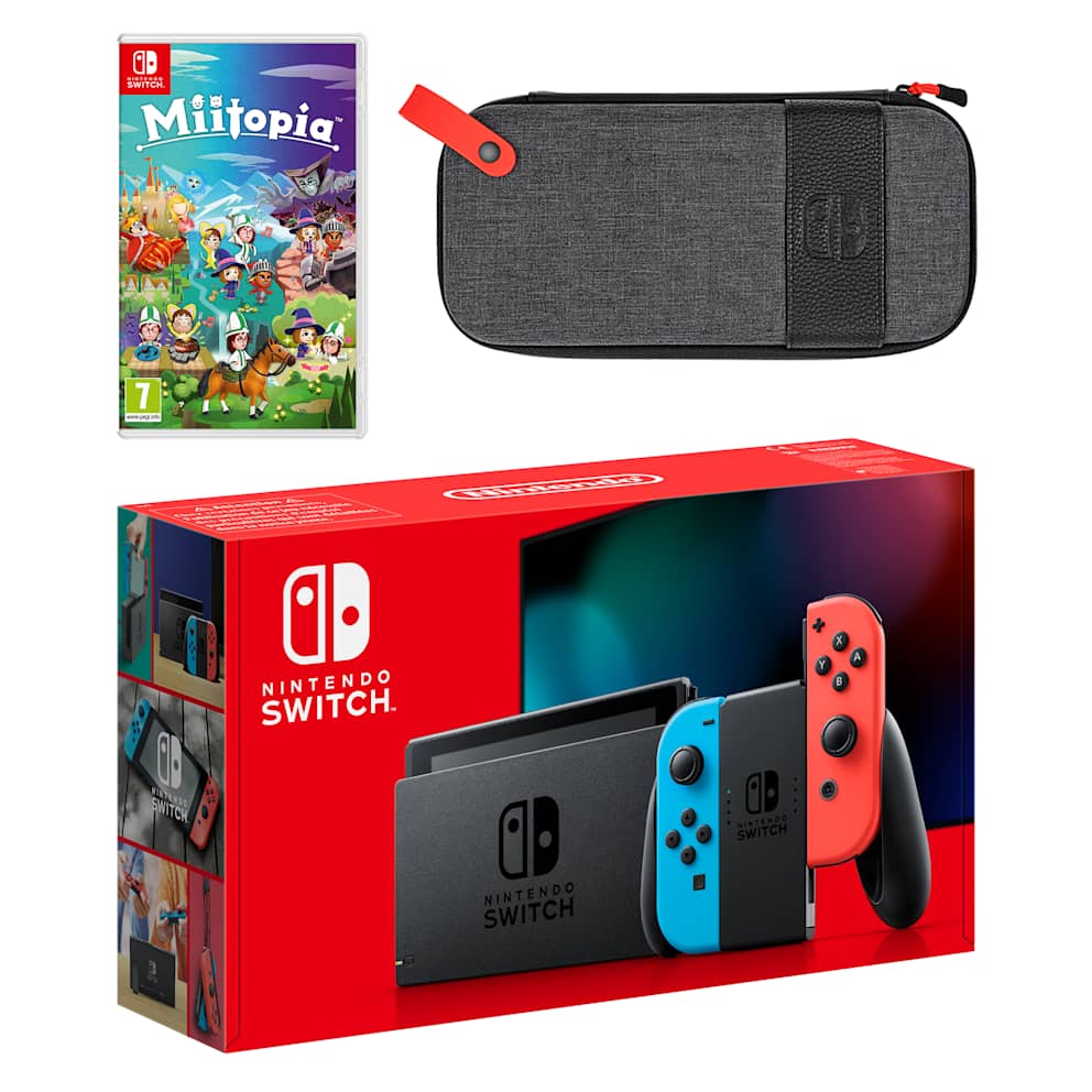 Nintendo Switch 本体 青と赤 Miitopia付き Nintendo Switch (Neon Blue/Neon Red) Miitopia Pack - Nintendo Store