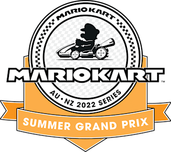 Mario Kart AU NZ 2022 Series Summer Grand Prix Logo