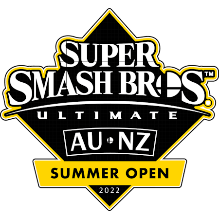 Super Smash Bros. Ultimate AU NZ Summer Open 2022 Logo