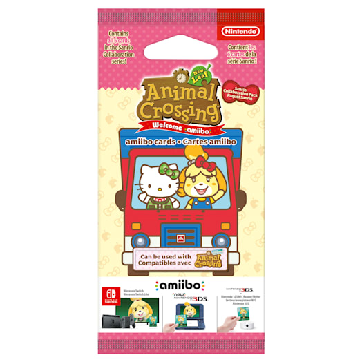 Animal Crossing: New Leaf + Sanrio amiibo Cards Pack image 1
