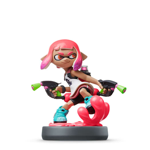 Inkling-Mädchen-amiibo (neon-rosa) (Splatoon Collection)