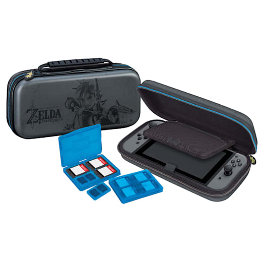 Nintendo Switch Deluxe Travel Case The Legend Of Zelda Breath Of The Wild Black My Nintendo Store