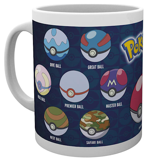 Pokémon Poké Ball Varieties Mug