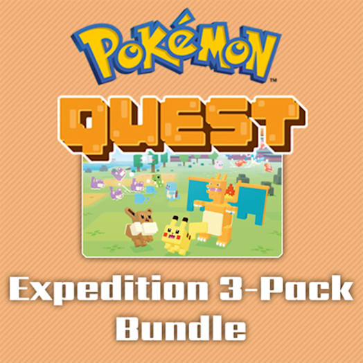 Pokémon Quest Expedition 3-Pack Bundle