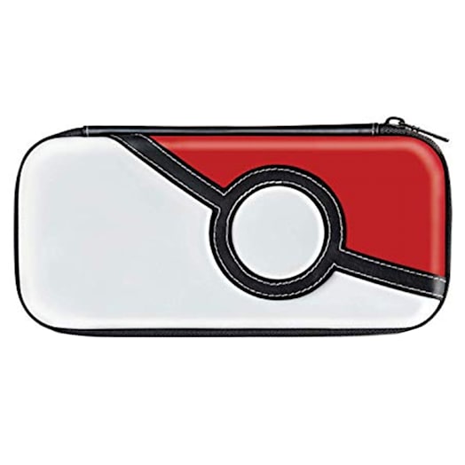Red Nintendo Switch Hard Pouch - Poké Ball Edition