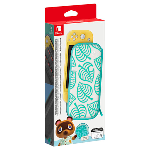 Nintendo Switch Lite Carrying Case Animal Crossing New Horizons Edition Screen Protector My Nintendo Store