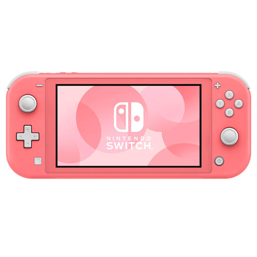 Nintendo Switch Lite (Coral) Minecraft Pack image 2
