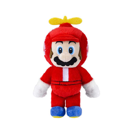 Super Mario-Power-Up – Plüschfigur (Propeller-Mario)