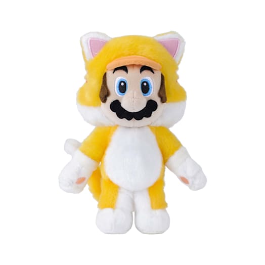 Super Mario-Power-Up – Plüschfigur (Katzen-Mario)