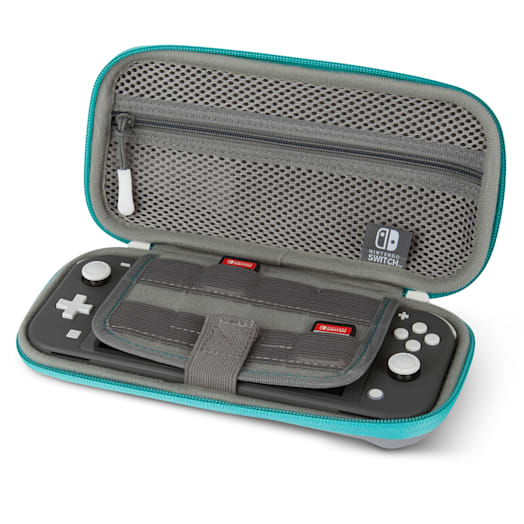 Nintendo Switch Lite Deluxe Traveller Case (Grey/Turquoise) My
