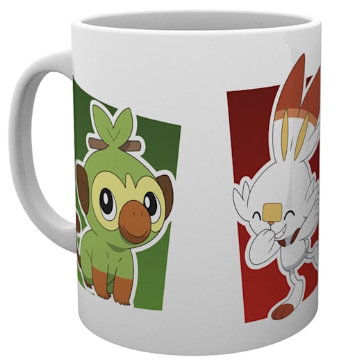 Pokémon Galar Starter Mug