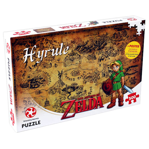The Legend of Zelda - Hyrule Jigsaw (500 Pieces)