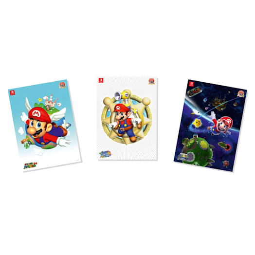 Super Mario 3D All-Stars Poster Set