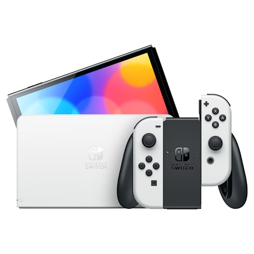 Nintendo Switch – OLED Model (White) Animal Crossing: New Horizons Pack image 3