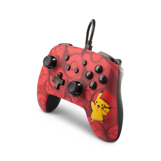 Nintendo Switch Wired Controller - Pikachu (Red) image 2