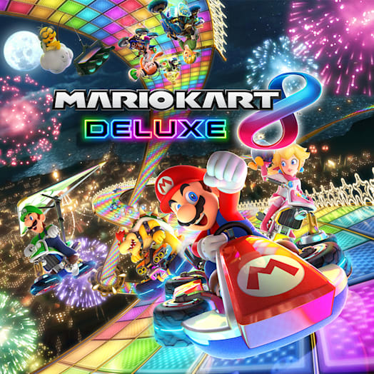 Nintendo Switch (Neon Blue/Neon Red) Mario Kart 8 Deluxe Pack image 8