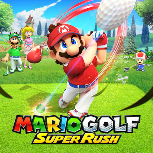 Nintendo Switch Lite (Yellow) Mario Golf: Super Rush Pack image 17