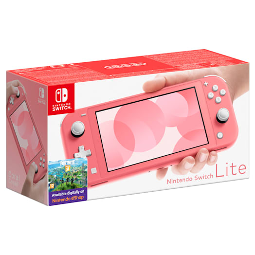 Nintendo Switch Lite Coral Miitopia Pack