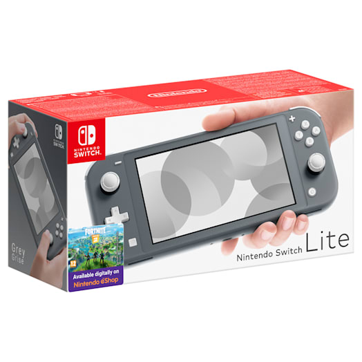 Nintendo Switch Lite (Grey) MONSTER HUNTER RISE Pack
