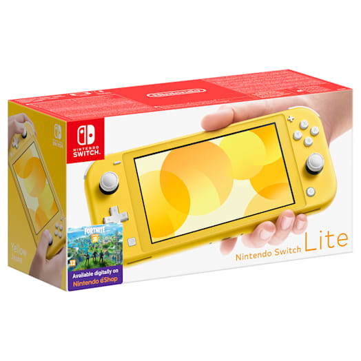 Nintendo Switch Lite (Yellow) MONSTER HUNTER RISE Pack