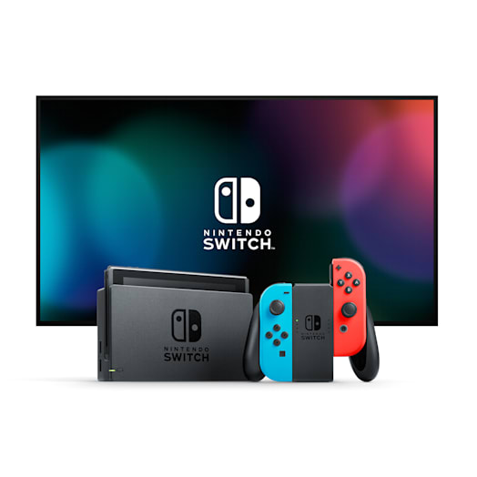 Nintendo Switch (Neon Blue/Neon Red) Metroid Dread Pack