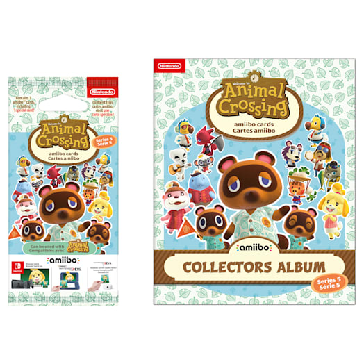 Animal Crossing – amiibo-Kartenset - Serie 5 (Packung + Sammelalbum)