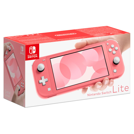 Nintendo Switch Lite (Coral) Kirby and the Forgotten Land Pack