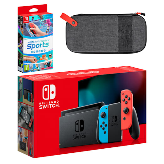 Nintendo Switch (Neon Blue/Neon Red) Nintendo Switch Sports Pack image 1
