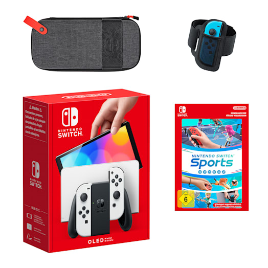 Nintendo Switch – OLED-Modell (Weiß) Nintendo Switch Sports Pack