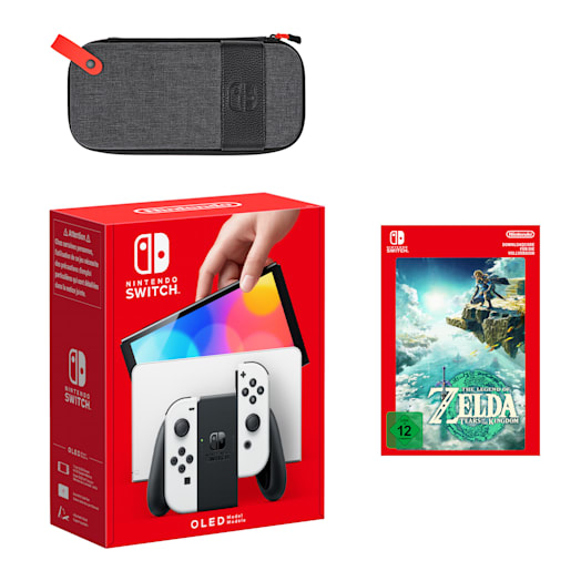 Nintendo Switch – OLED-Modell (Weiß) The Legend of Zelda: Tears of the Kingdom Pack