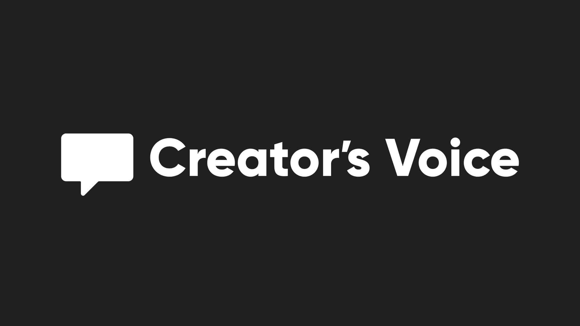 Creators Voice