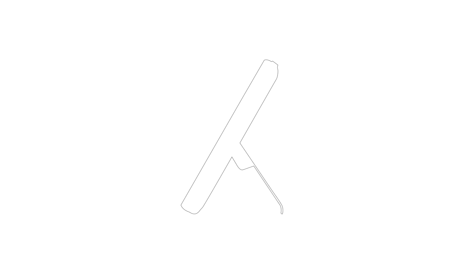 Console Stand Outline