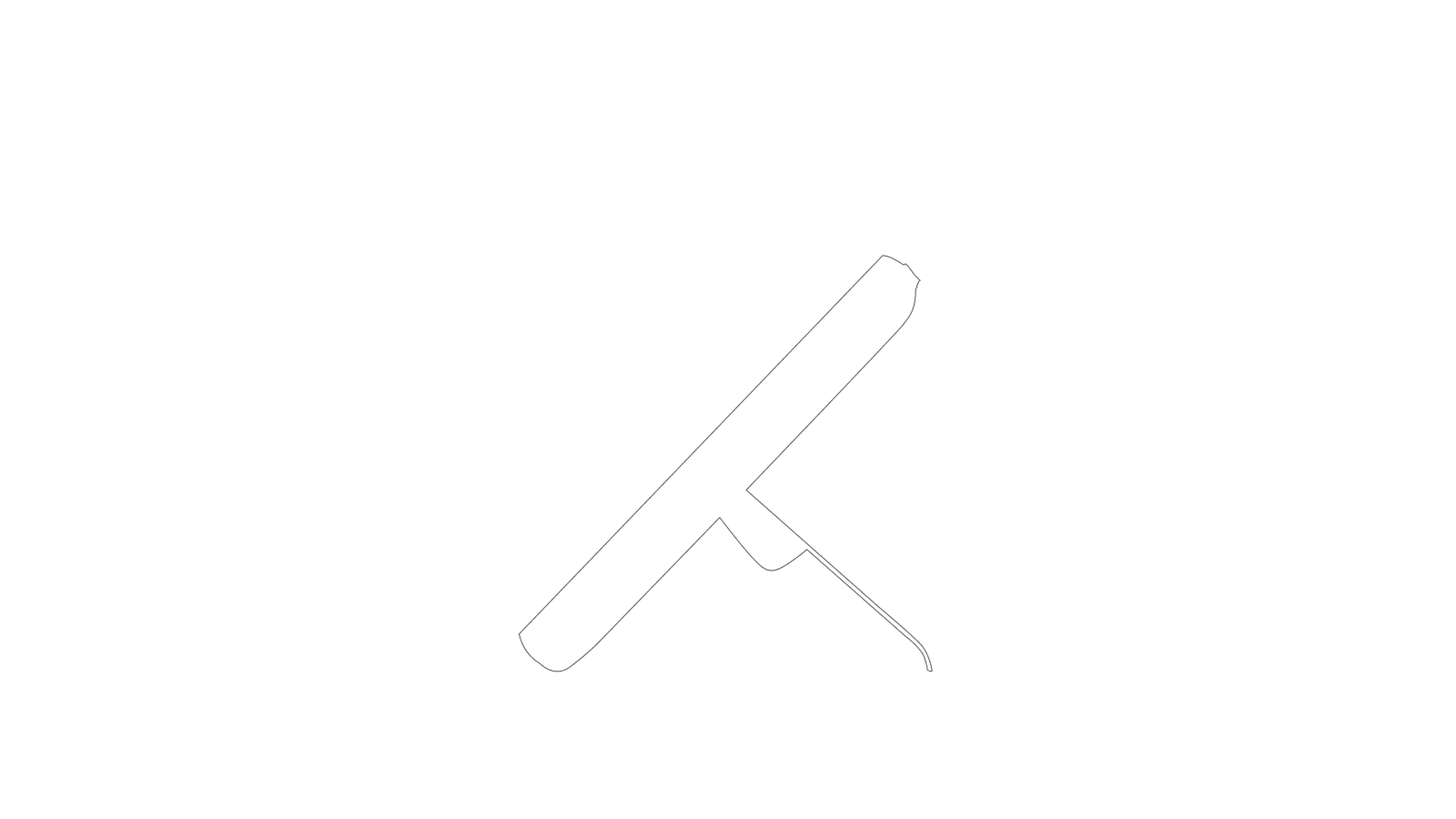 Console Stand Outline