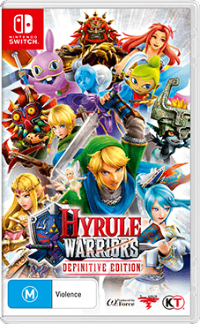 Hyrule Warriors Definitive Edition Packshot