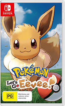 Pokémon: Let's Go, Eevee! Packshot