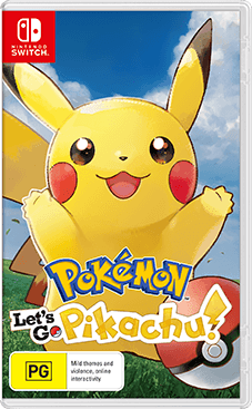Pokémon: Let's Go, Pikachu! Packshot
