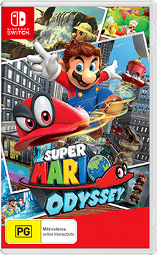 Super Mario Odyssey Packshot