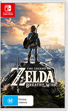 The Legend of Zelda Breath of the Wild Packshot
