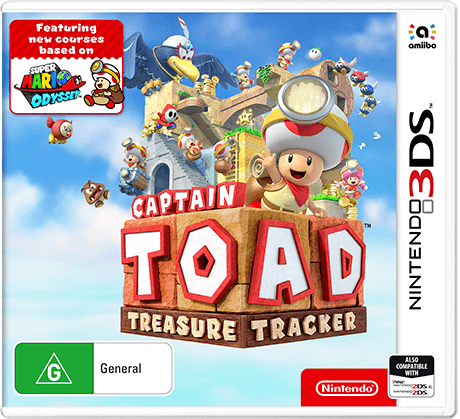 Captain Toad: Treasure Tracker Packshot