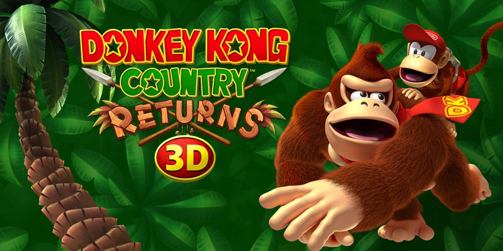 Donkey Kong Country Returns 3D Hero Image