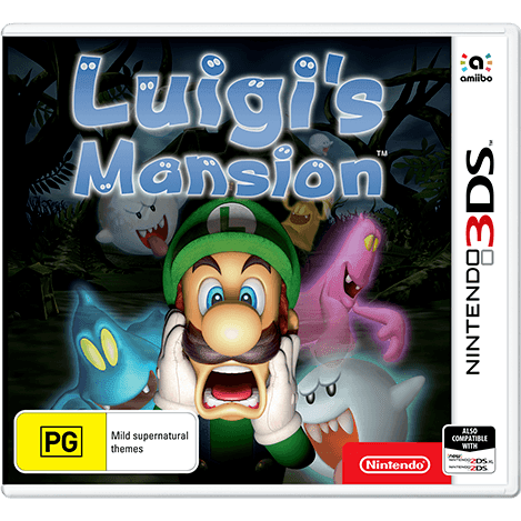 Luigi's Mansion Packshot