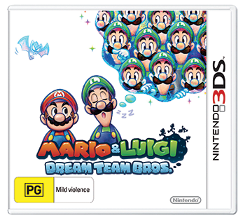 Mario & Luigi: Dream Team Bros. Packshot