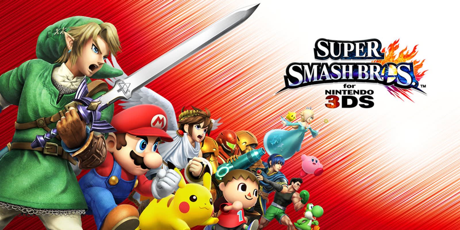 Super Smash Bros. for Nintendo 3DS Hero Image