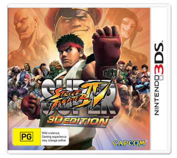 Super Street Fighter IV 3D Edition Packshot