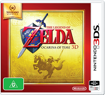 The Legend of Zelda: Ocarina of Time 3D Packshot