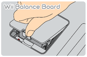 Wii Balance Board won't sync with Wii system (power light keeps blinking) 3