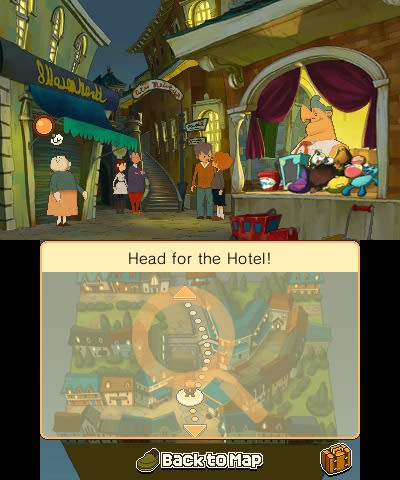 Professor Layton and the Miracle Mask Screenshot 20
